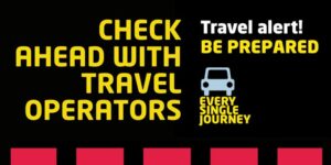 Check ahead for travel notice
